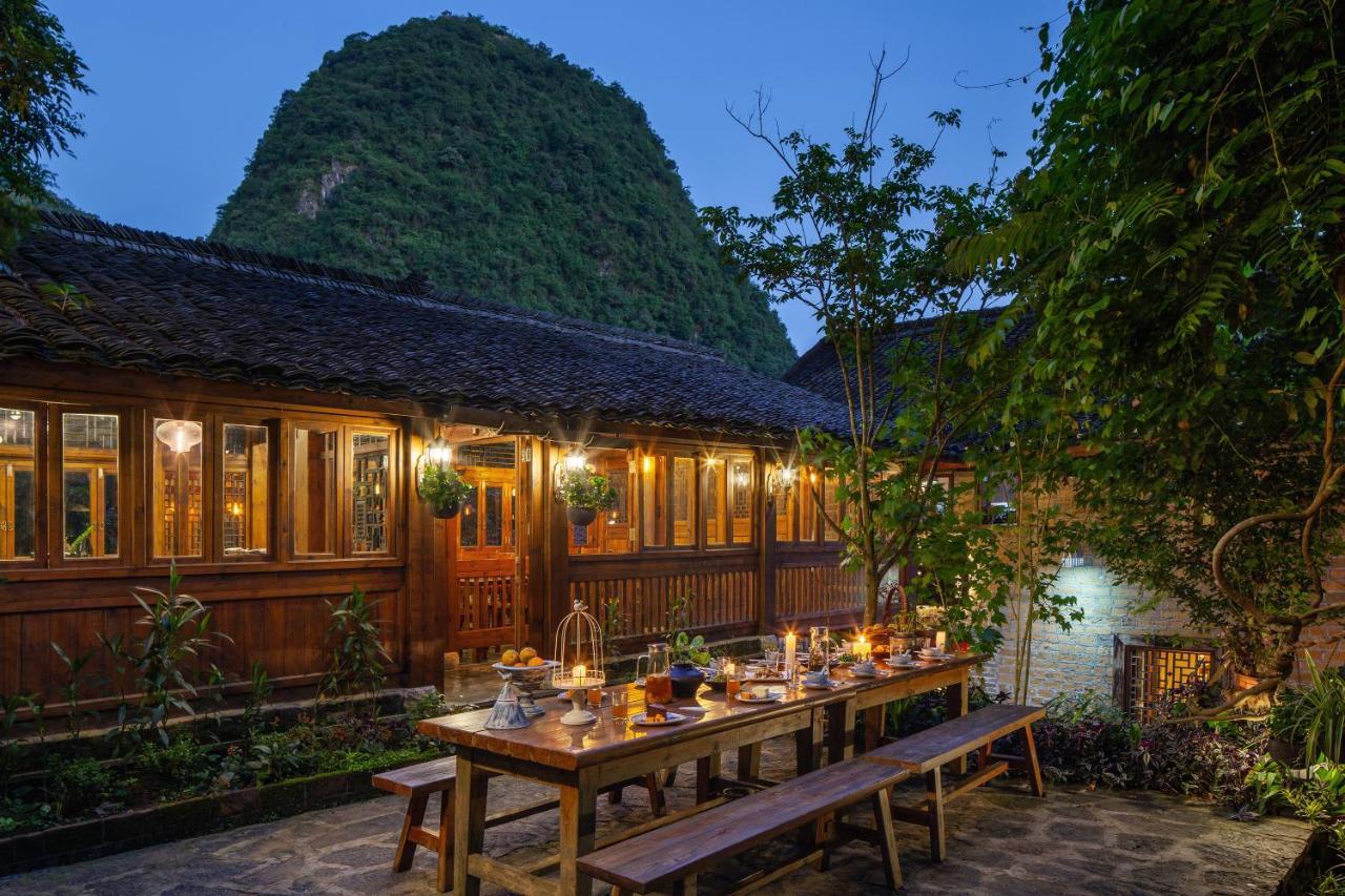 ยางโจวซีเคร็ทการ์เด้น Guest House หยางซั่ว ภายนอก รูปภาพ