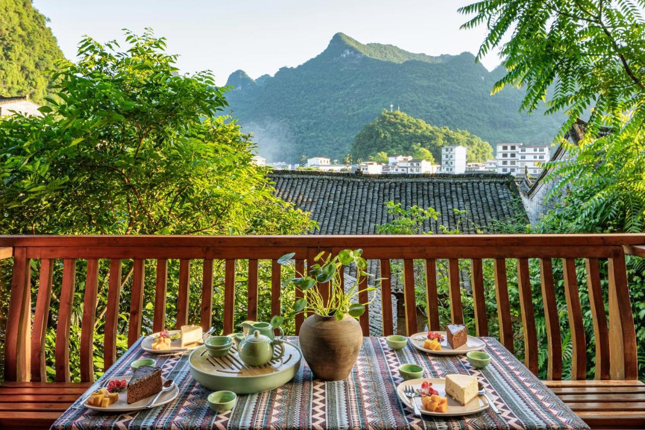 ยางโจวซีเคร็ทการ์เด้น Guest House หยางซั่ว ภายนอก รูปภาพ