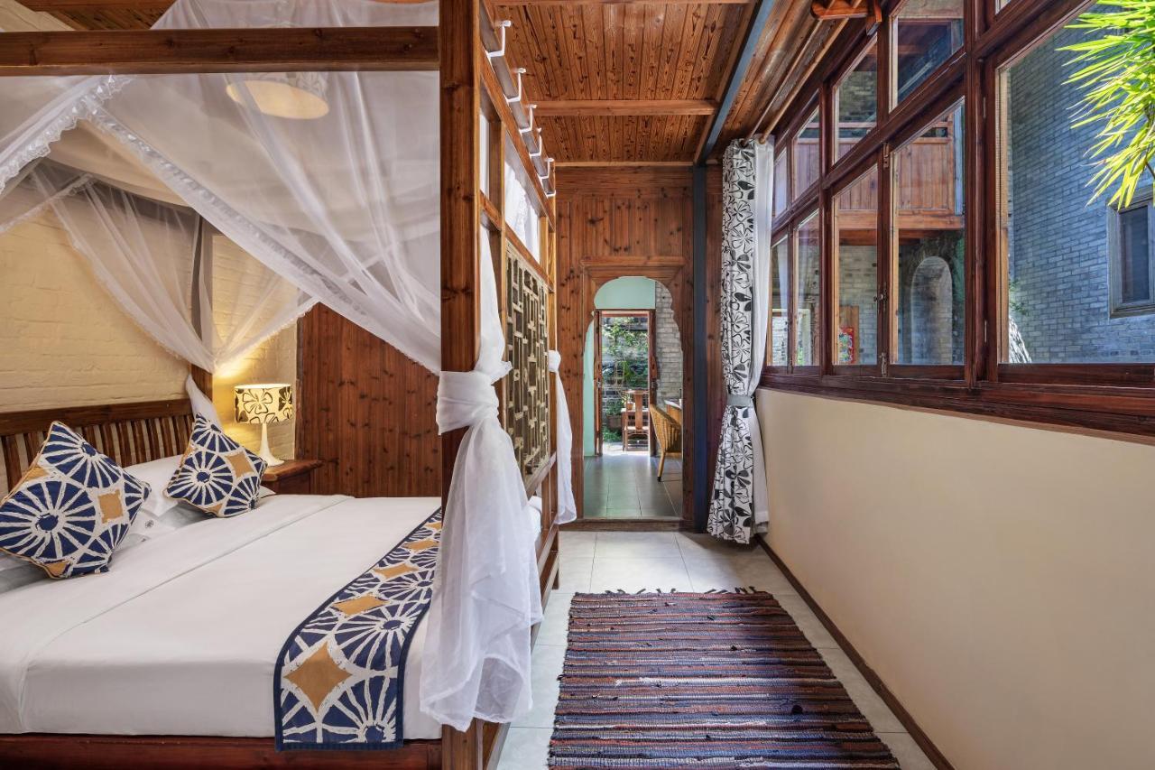 ยางโจวซีเคร็ทการ์เด้น Guest House หยางซั่ว ภายนอก รูปภาพ